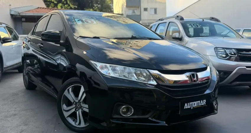Honda City 1.5 Lx Aut 2016 km baixo