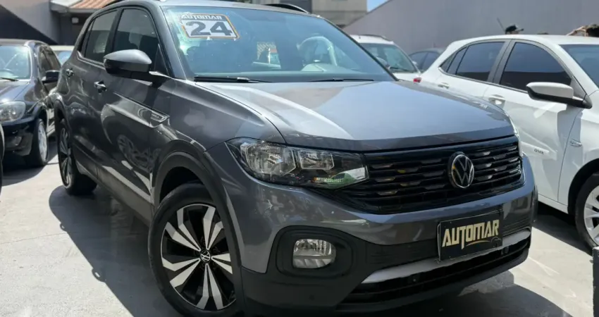 Vw T Cross 1.0 Tsi Comfortline 2024 km baixo