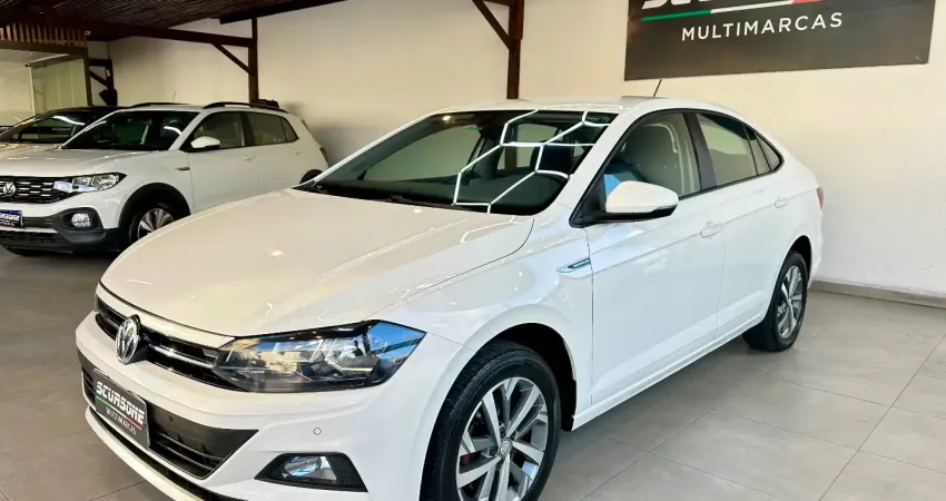  O Volkswagen Virtus Comfortline 200 TSI 2019 é o sedã que combina tecnologia, desempenho e elegânci