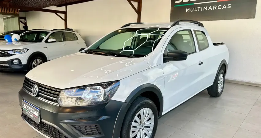 A Saveiro Robust CD 2022 é sinônimo de resistência, eficiência e praticidade.