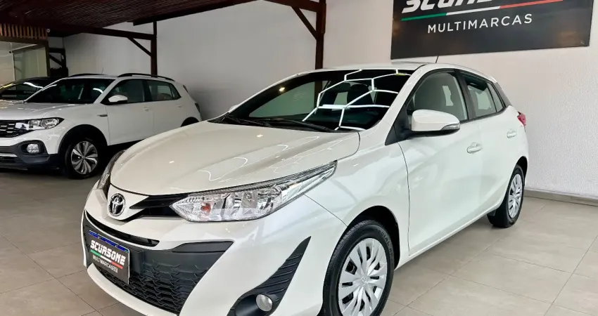 O Toyota Yaris XL 1.3 Flex 16V 5p 2020 é um hatch completo e inteligente, oferecendo a confiabilidad