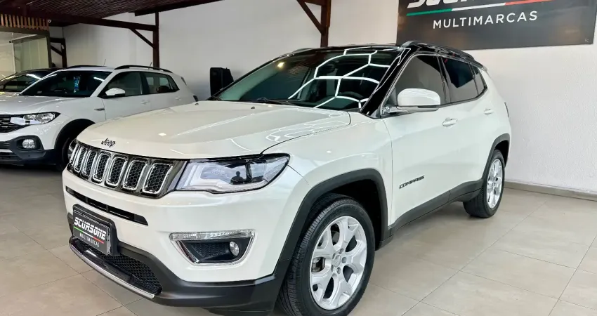  Compass Limited 2017 é o SUV perfeito para quem exige conforto, elegância e potência.