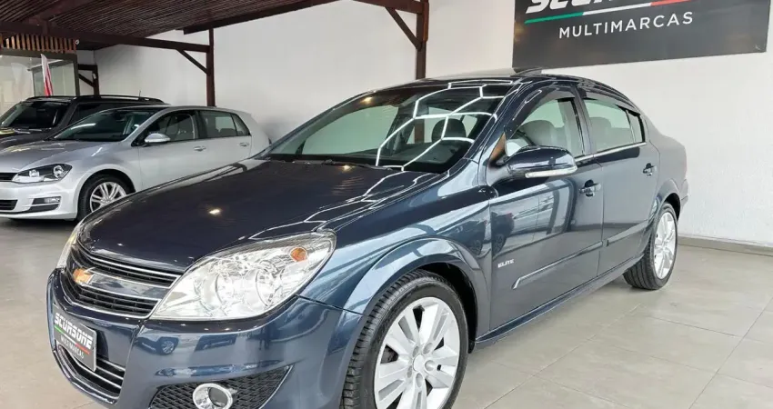 Vectra Elite 2009 é para quem busca um sedã espaçoso, confortável, com visual clássico e confiabilid