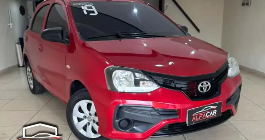Toyota Etios 2019 1.3 x 16v flex 4p automático