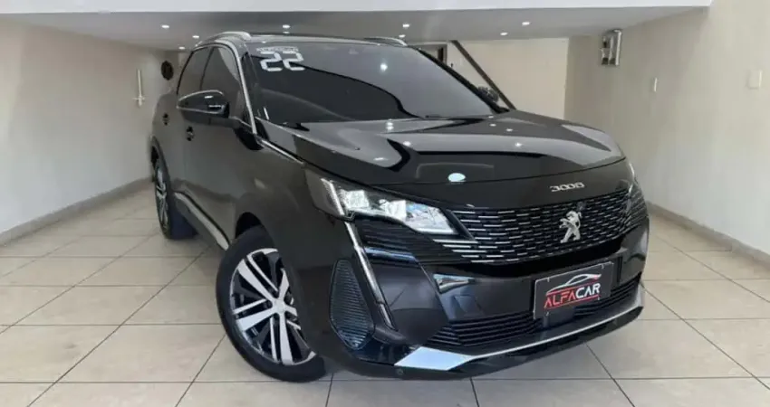 Peugeot 3008 2022 1.6 16v thp gasolina griffe automático