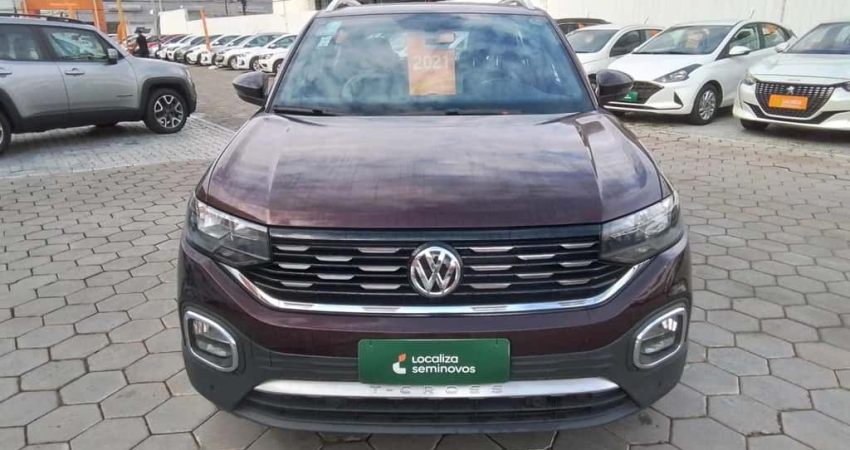 Volkswagen T-cross 2021 1.4 250 tsi total flex highline automático