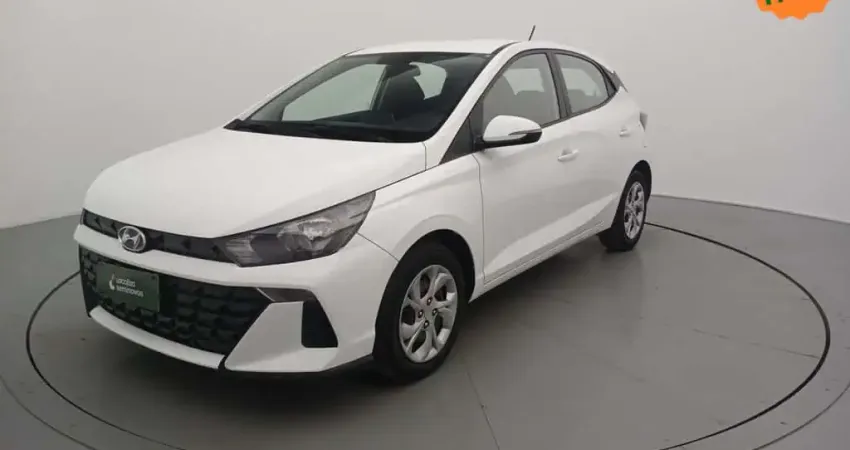 Hyundai Hb20 2025 1.0 12v flex comfort plus manual