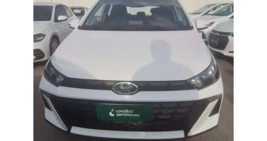 Hyundai Hb20 2025 1.0 12v flex comfort plus manual