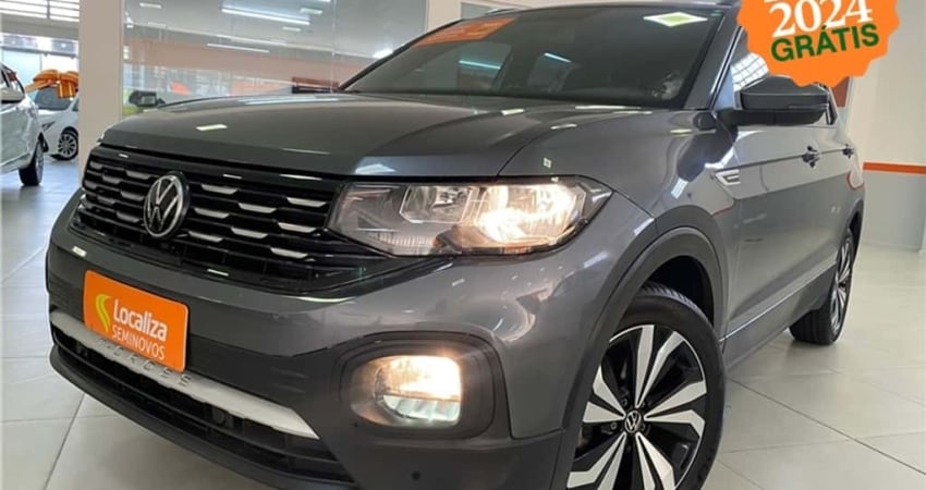 Volkswagen T-cross 2022 1.0 200 tsi total flex comfortline automático