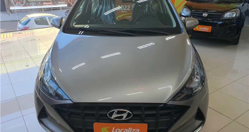 Hyundai Hb20 2022 1.0 12v flex vision manual