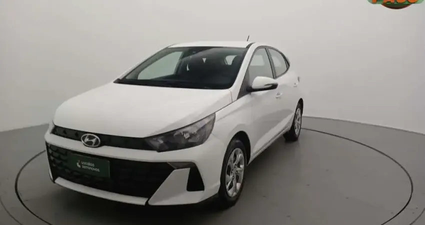 Hyundai Hb20 2025 1.0 12v flex comfort plus manual