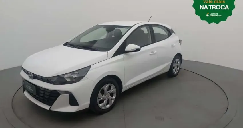 Hyundai Hb20 2025 1.0 12v flex comfort plus manual