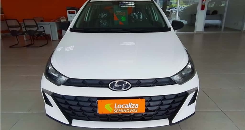 Hyundai Hb20 2023 1.0 12v flex sense manual