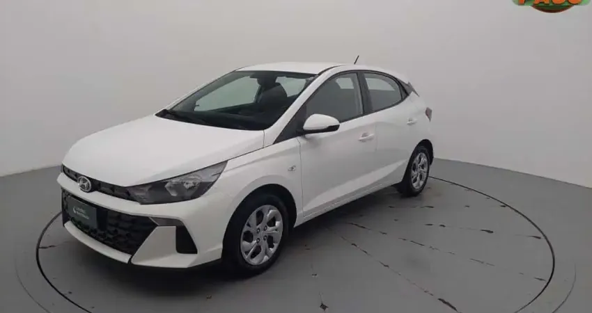 Hyundai Hb20 2025 1.0 12v flex sense plus manual