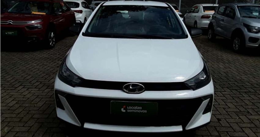 Hyundai Hb20 2023 1.0 12v flex sense manual