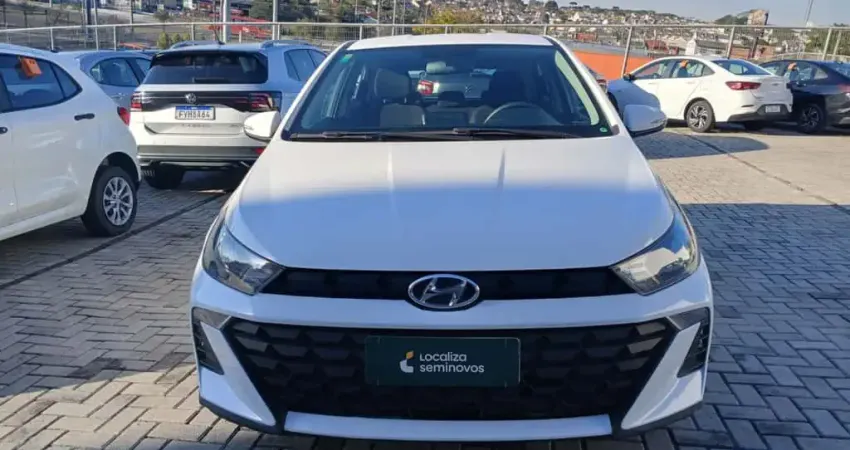 Hyundai Hb20 2025 1.0 12v flex comfort plus manual