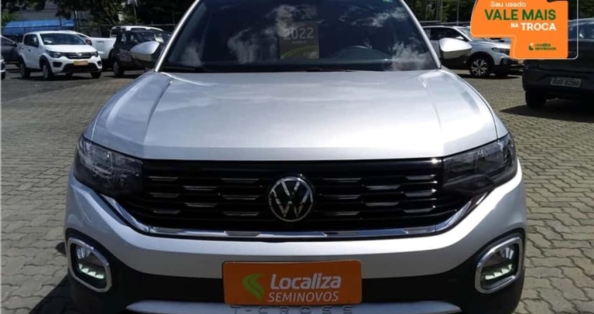 Volkswagen T-cross 2022 1.4 250 tsi total flex highline automático