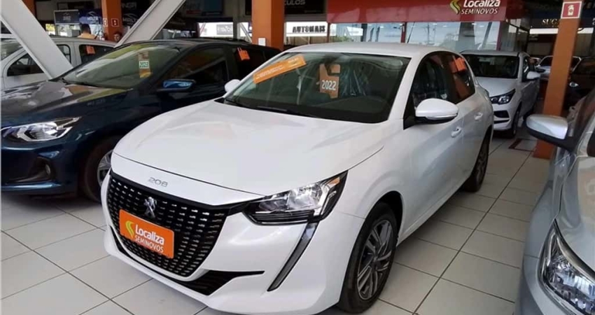 Peugeot 208 2022 1.6 16v flex allure at6