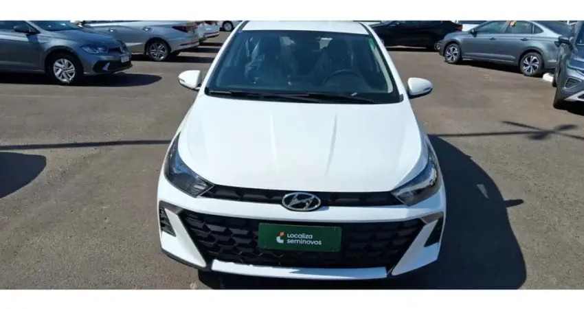 Hyundai Hb20 2025 1.0 12v flex comfort plus manual