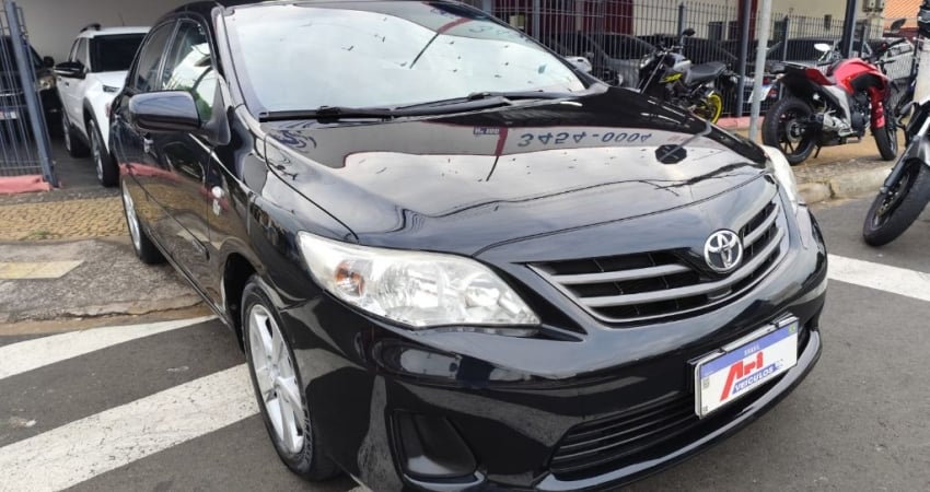 "Corolla GLi 2013 Automático – O clássico da Toyota com conforto, estilo e durabilidade que só um Co