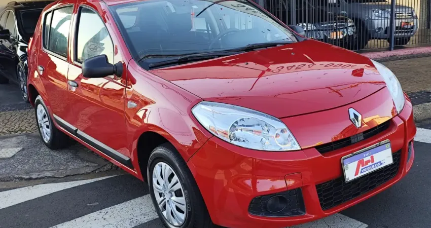 SANDERO Authentique Hi-Flex 1.0 16V 5p, carro economico de manutenção barata, ótimo custo beneficio!