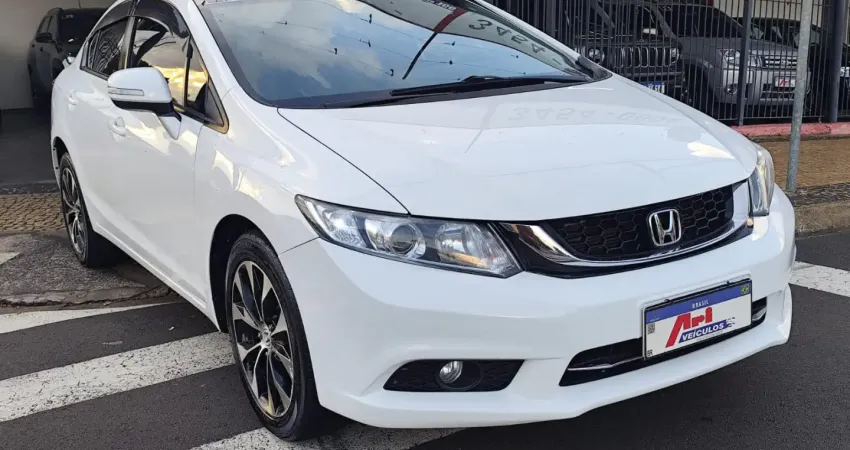 Civic Sedan LXR 2.0 Flexone 16V Aut, COR BRANCO, IMPECAVEL!!!