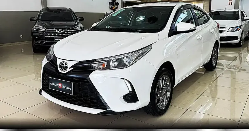 TOYOTA YARIS XS SEDAN 1.5 FLEX AUTOMÁTICO COMPLETÍSSIMO TOP