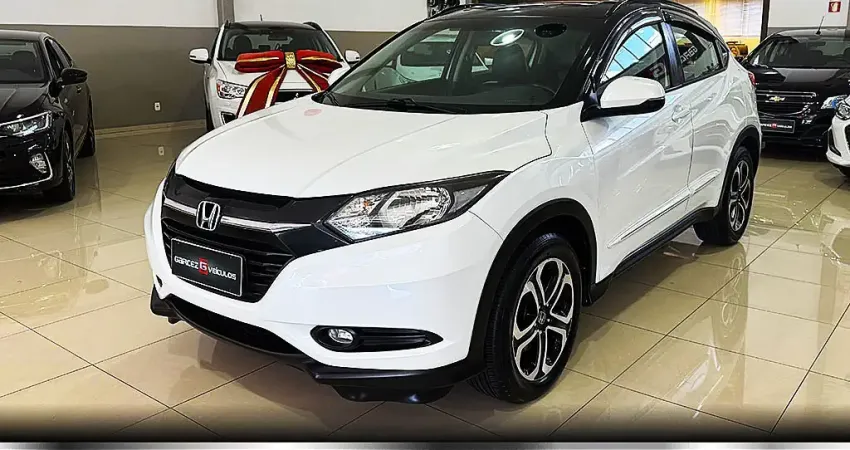 HONDA HRV EX 1.8 FLEX AUTOMÁTICO CVT COMPLETÍSSIMA COM BANCOS EM COURO