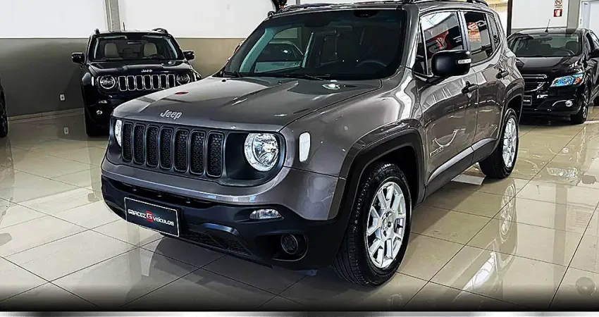 JEEP RENEGADE SPORT 1.8 FLEX AUTOMÁTICO LACRADO TOTALMENTE REVISADA COM APENAS 55 MIL KM