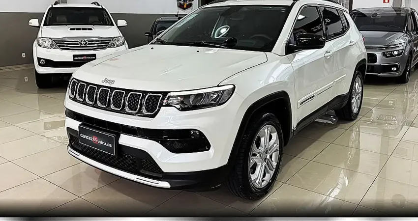JEEP COMPASS LONGITUDE 1.3 TURBO FLEX AUTOMÁTICO APENAS 26 MIL KM TOP
