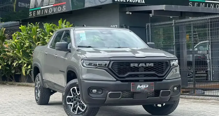 Ram Rampage REBEL 2.0 TB CD 4X4 Diesel Aut. - Cinza - 2024/2024