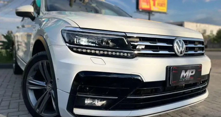 Volkswagen Tiguan Allspac R-Line 350 TSI 2.0 4x4  - Branca - 2019/2019