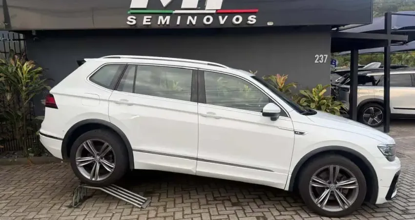 Volkswagen Tiguan Allspac R-Line 350 TSI 2.0 4x4  - Branca - 2019/2019