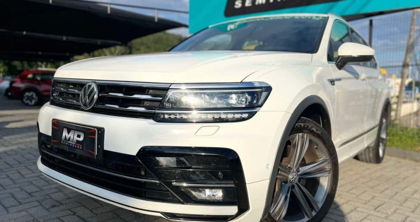 Volkswagen Tiguan Allspac R-Line 350 TSI 2.0 4x4  - Branca - 2019/2019