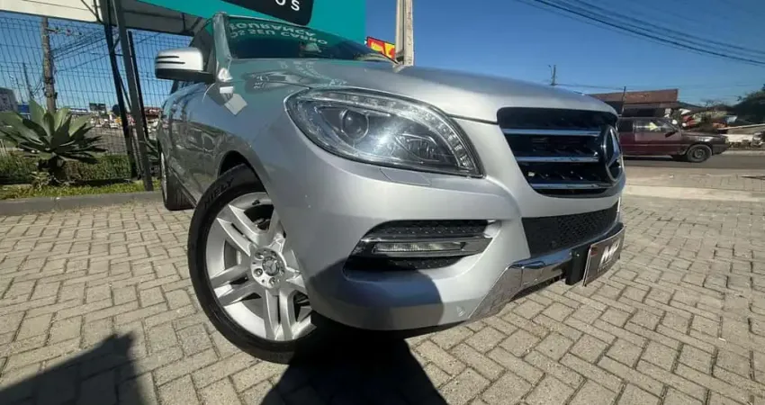 Mercedes-Benz ML-350 Sport 3.0 V6 258cv 4X4 Diesel  - Prata - 2013/2014