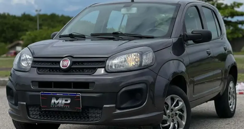 Fiat Uno ATTRACTIVE 1.0 Fire Flex 8V 5p - Cinza - 2019/2020