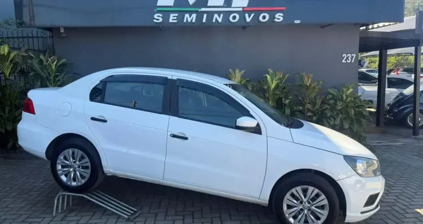 Volkswagen Voyage 1.6 MSI Flex 8V 4p  - Branca - 2019/2020