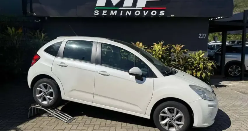 Citroën C3 Tendance 1.5 Flex 8V 5p Mec. - Branca - 2014/2015