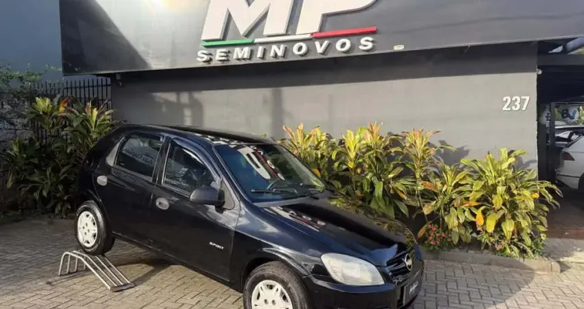 Chevrolet Celta Spirit/ LT 1.0 MPFI 8V FlexP. 5p  - Preta - 2009/2010