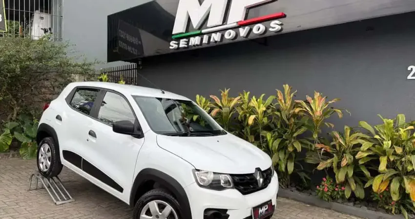 Renault Kwid Zen 1.0 Flex 12V 5p Mec.  - Branca - 2018/2019