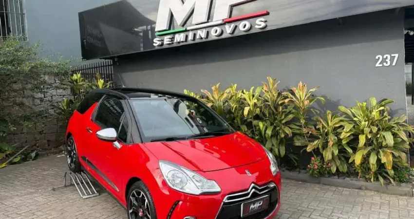 Citroën DS3 1.6 Turbo 16V 3p Mec.  - Vermelha - 2012/2013
