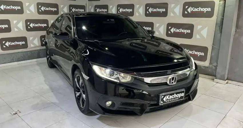 Honda Civic Sedan EX 2.0 Flex 16V Aut.4p  - Preta - 2017/2017