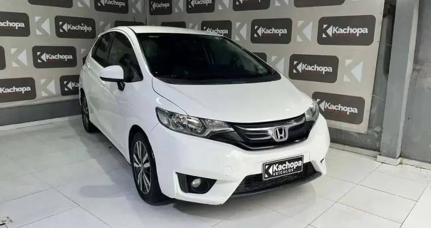 Honda Fit EX CVT - Branca - 2014/2015