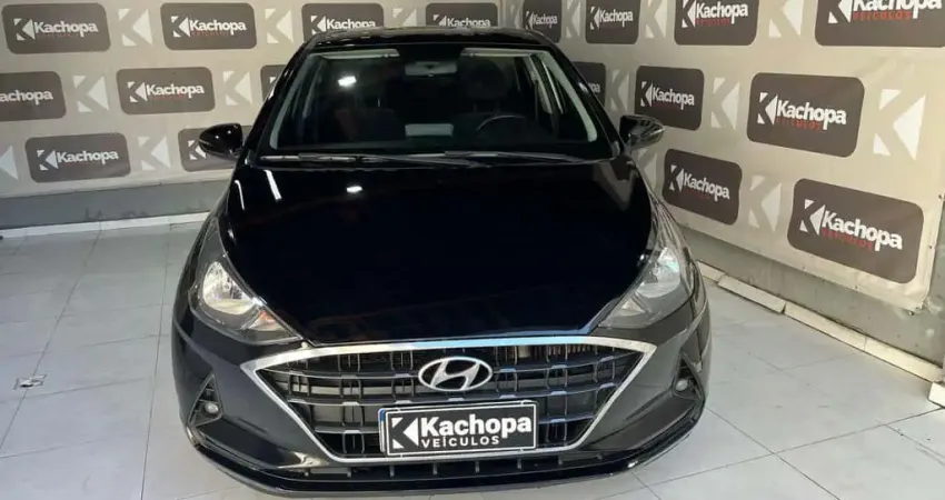 Hyundai HB20 Evolution 1.0 TB Flex 12V Aut.  - Preta - 2019/2020