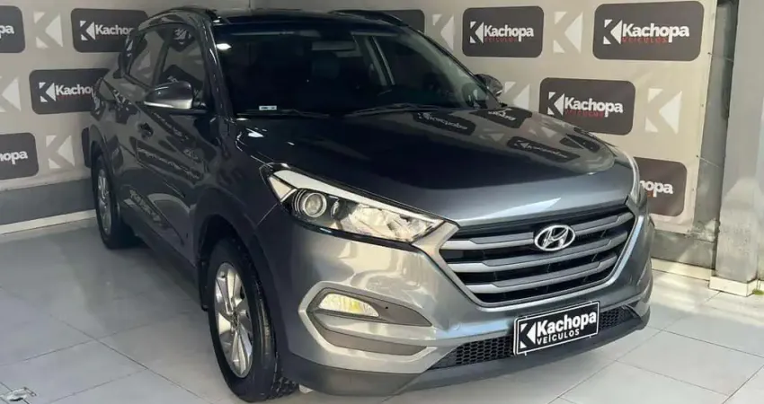 Hyundai Tucson GLS 1.6 Turbo 16V Aut.  - Cinza - 2017/2018