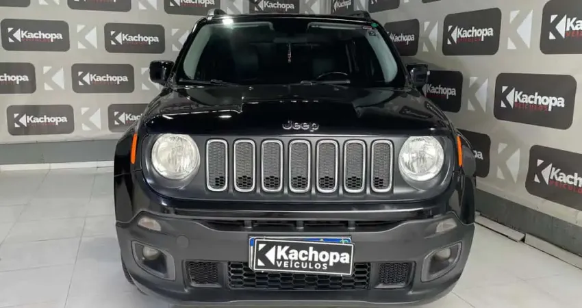 Jeep Renegade Longitude 1.8 4x2 Flex 16V Aut.  - Preta - 2016/2016
