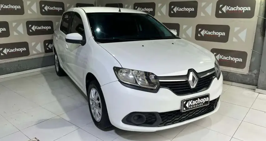 Renault Sandero Expression Flex 1.6 16V 5p  - Branca - 2017/2018