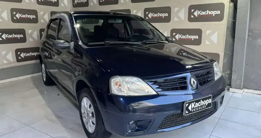 Renault Logan 1.6 expression - Azul - 2007/2008