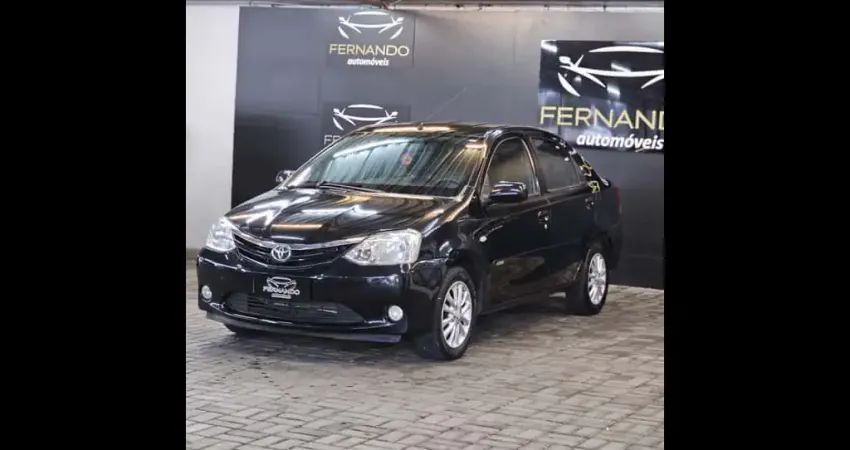 Toyota ETIOS XLS Sedan 1.5 Flex 16V 4p Mec. 2013 Flex