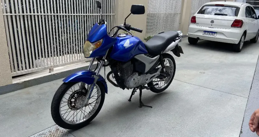 CG 150 Partida Elétrica, Freio a Disco, Revisada, pneus bons